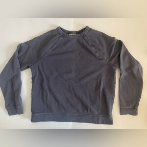 Universal Thread French Terry Pullover Small Gray- Blue